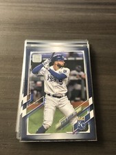 2021 Topps Series 2 Ryan McBroom Royal Blue #606 Kansas City Royals B15