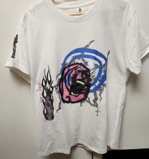 Travis Cactus Jack For Fragment Sunrise Tee Shirt White Cotton S/M/L/XL