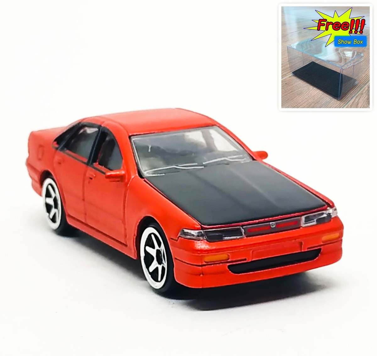 Majorette Nissan Cefiro A31 Red 1:58 (3