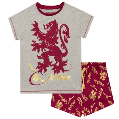 Harry Potter kurzer Schlafanzug I Mädchen Harry Potter I Kinder Gryffindor Schlafanzug