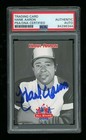 Hank Aaron PSA/DNA Kellogg's 2007 All Stars Signed Autographed Auto Card