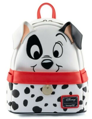 NWT 101 DALMATIAN LOUNGEFLY Loungefly Disney 101 Dalmatians Puppy Basket Mini Backpack  main image 2