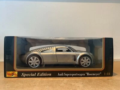 MAISTO AUDI SUPERSPORTWAGEN ROSEMEYER EN BOITE 1/18 F2 - Photo 1/4