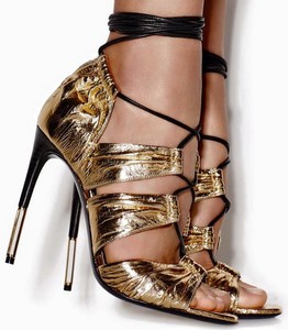 strap up sandal heels