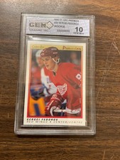 1990-91 O-Pee-Chee Premier Sergei Fedorov #30 Gem Mint 10 RC