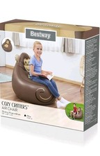 Bestway Air Chair Cozy Critters Monkey Inflatable Kids Children Indoor & Outdoor