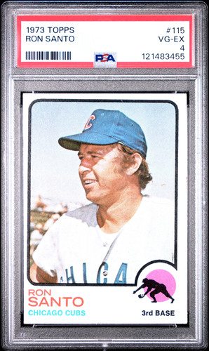 1973 Topps Ron Santo #115 card