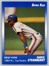 1991 Star Home Run #33 Darryl Strawberry PR 1500 New York Mets