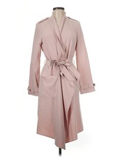 Eliza J Women Pink Trenchcoat S