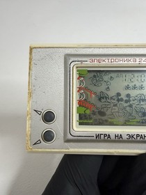 RARE VINTAGE SOVIET  MICKEY MOUSE USSR CATCH EGG ELEKTRONIKA GAME & WATCH