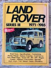 NOS LAND ROVER SERIES III 1971-1985 Road Tests Specifications Customising RARE