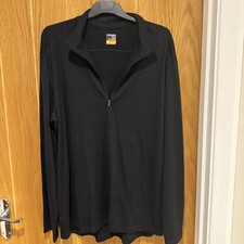 Men’s Icebreaker Black Merino Body for 200 XXL Size Top