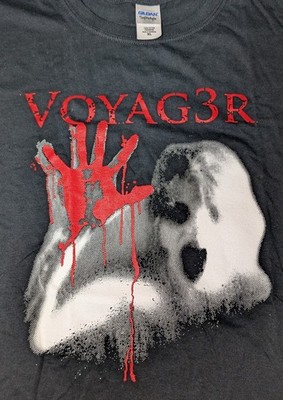 Voyag3r Shirt XL Detroit Synth Prog Rock Soundtrack New York Ninja Voyager 3