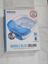 HoMedics Bubble Bliss Deluxe Foot Spa with Massaging Bubbles
