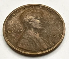 1920 D Lincoln Wheat Cent VF/XF Details VLDS REV EF Penny Type Coin Free Ship