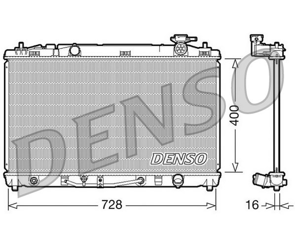 ✅Fits DENSO-TERMIKA DRM50042 RADIATOR ⭐UK Seller⭐ - Image 13
