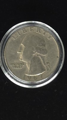 1967 Error Quarter RIM HIT & No Mint Mark VERY RARE | eBay