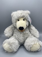 Vintage 1995 Toys R Us Soft Classics Plush 12" BEAR Geoffrey RARE Tan Fur RARE