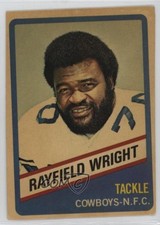 1976 Wonder Bread All-Star Series Rayfield Wright #8 HOF 10ou