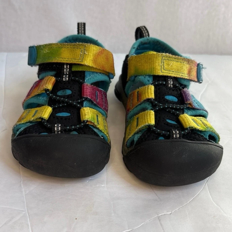 Keen Newport H2 Niño/Niño Pequeño Arco Iris Tie-Dye Agua Zapatos Sandalias Talla 6 Foto 2 de 4