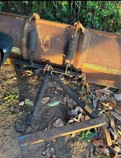 Complete Snow Plow System With Blade Frame Pump  Arms Wiring And Joystick  
