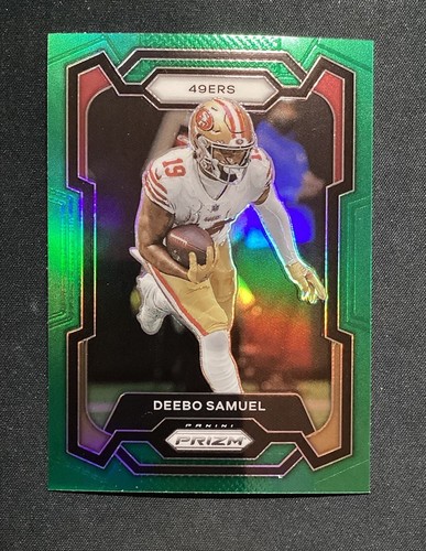 2023 Panini Prizm Deebo Samuel Green Prizm #268 San Francisco 49ers - 第 1/2 張圖片