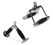 Yes4All Cable Machine Attachment, Row Handles, Tricep Rope, Straight Bar, V B...