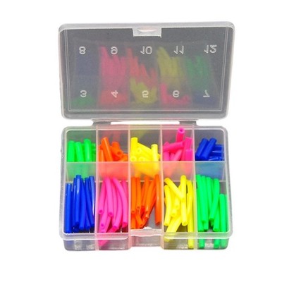 Multi Size Gummi Float Sleeve Stops - 5,5x4,5cm und 9,5x5cm für Line Rigging
