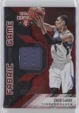 2015-16 Totally Certified Fabric of the Game Materials Red 33/99 Zach LaVine tg1