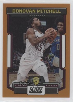 2022-23 Panini Chronicles Score Premium Orange 43/75 Donovan Mitchell #534 17l5