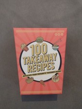 100 Takeaway Recipe cards in Box. Replicate your Favourite Takeaway Dishes.