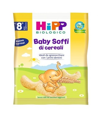 Baby-Puffs aus Bio HiPP Cerealien 30g