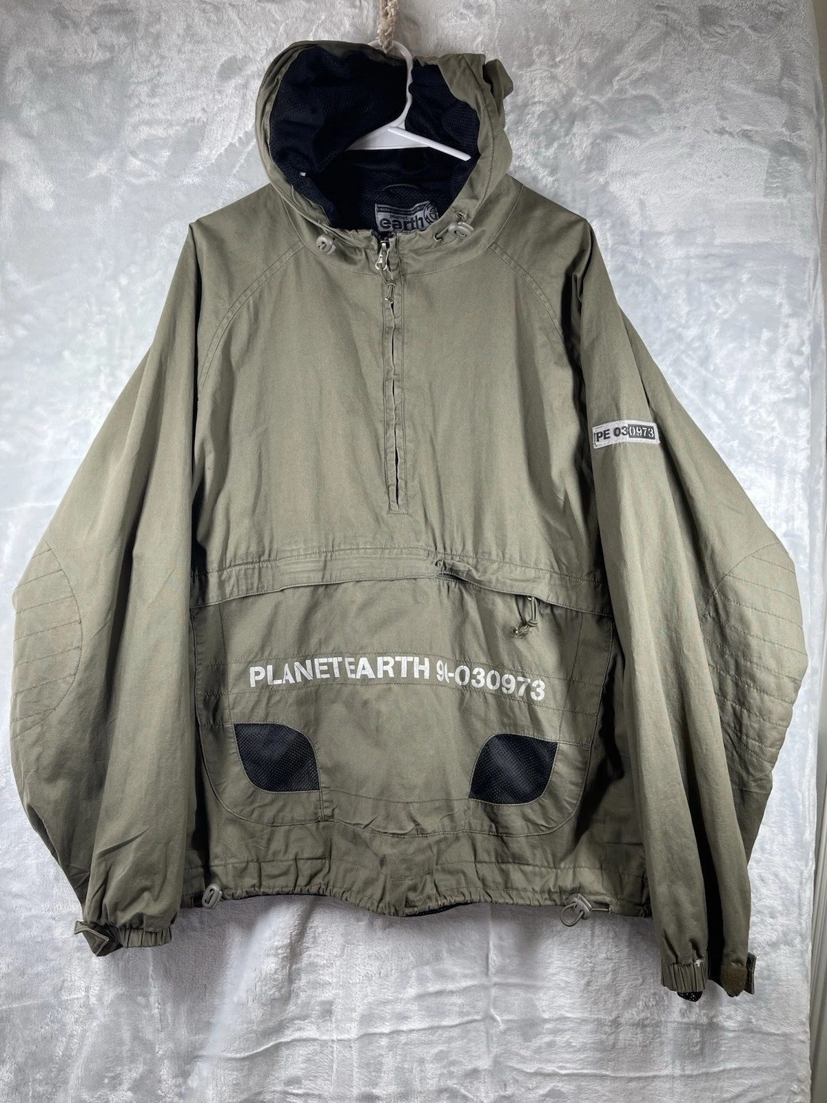unknown snowboard ski full zip hooded waterproof pocket euc jacket