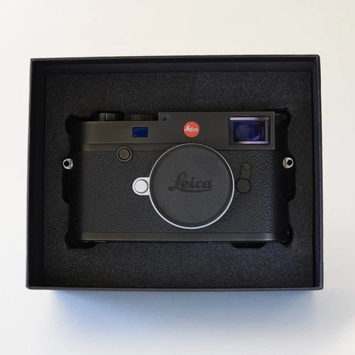 Leica M10 Digital Rangefinder Camera, Black, M 10, Boxed
