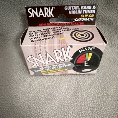Snark SN-6X Clip-On Chromatic Tuner Full Color Display for Guitar/Bass/Violin