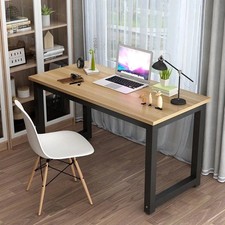 Industrial Wood Desk 120x60x74cm Computer Workstation