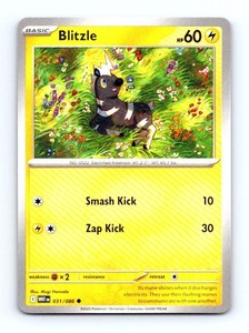 #31 2025 Pokemon White Flare ^ Blitzle BASE