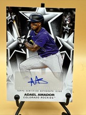 2025 Topps Baseball Stars Autographs Auto Adael Amador #BSA-AA RC Rockies
