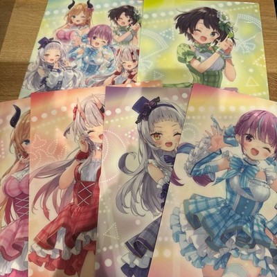Hololive Clear File Folder 2nd generation A5Clear File Folder Comp Hololive