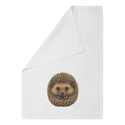 Geschirrtuch/Geschirrtuch 'Süßer zusammengerollter Igel mit Stacheln' aus Baumwolle (TW056743)