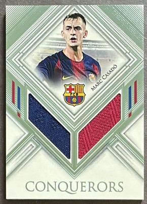 2025-26 Futera FC Barcelona Unique Marc Casado 3/15 GU Match Worn Jersey Relic
