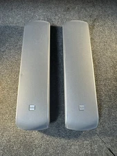 B&W Bowers & Wilkins VM-1 Silver Speakers — One Works, One w/ Audio Issue
