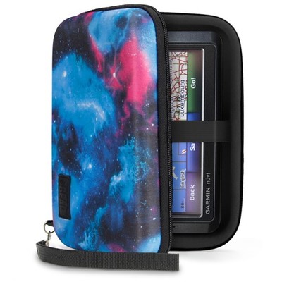 Protective Hard Shell Electronics Carrying Case with Accessory Pocket