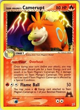 Team Magma's Camerupt 19/95 Rare Team Magma vs Team Aqua Pokemon Near Mint on eBay