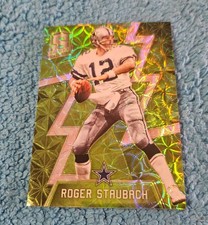 2016 Spectra Roger Staubach Dallas Cowboys Prizm 9/25 #109