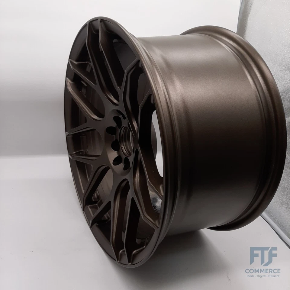 Japan Racing JR18 matt bronze 9,5 x 18 ET35 5 x 100/120 Leichtmetallfelge JR18 - Bild 2 von 4