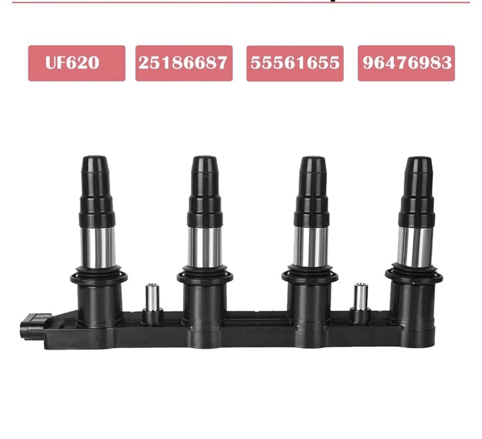 Комплект катушек зажигания UF620 для Chevy Aveo, Cruze 1,6 л 1,8 л и Pontiac G3 - 5C1703 - Изображение 2 из 4