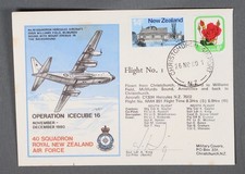 MayfairStamps New Zealand 1980 Operation Icecube 16 Cover aaw_87089