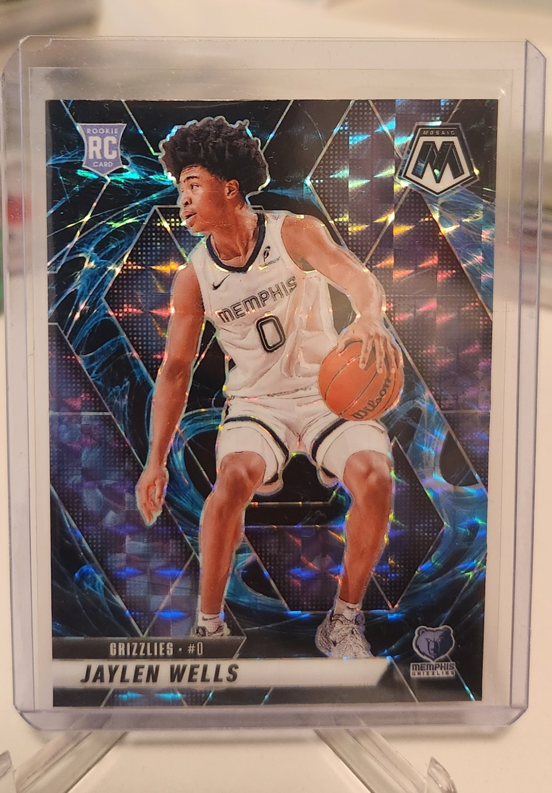 2024-25 Panini Mosaic Basketball Jaylen Wells Rookie Genesis Rookie #240 SSP