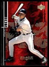 Chipper Jones 2000 Upper Deck Black Diamond Rookie Edition #47 Braves MLB READ